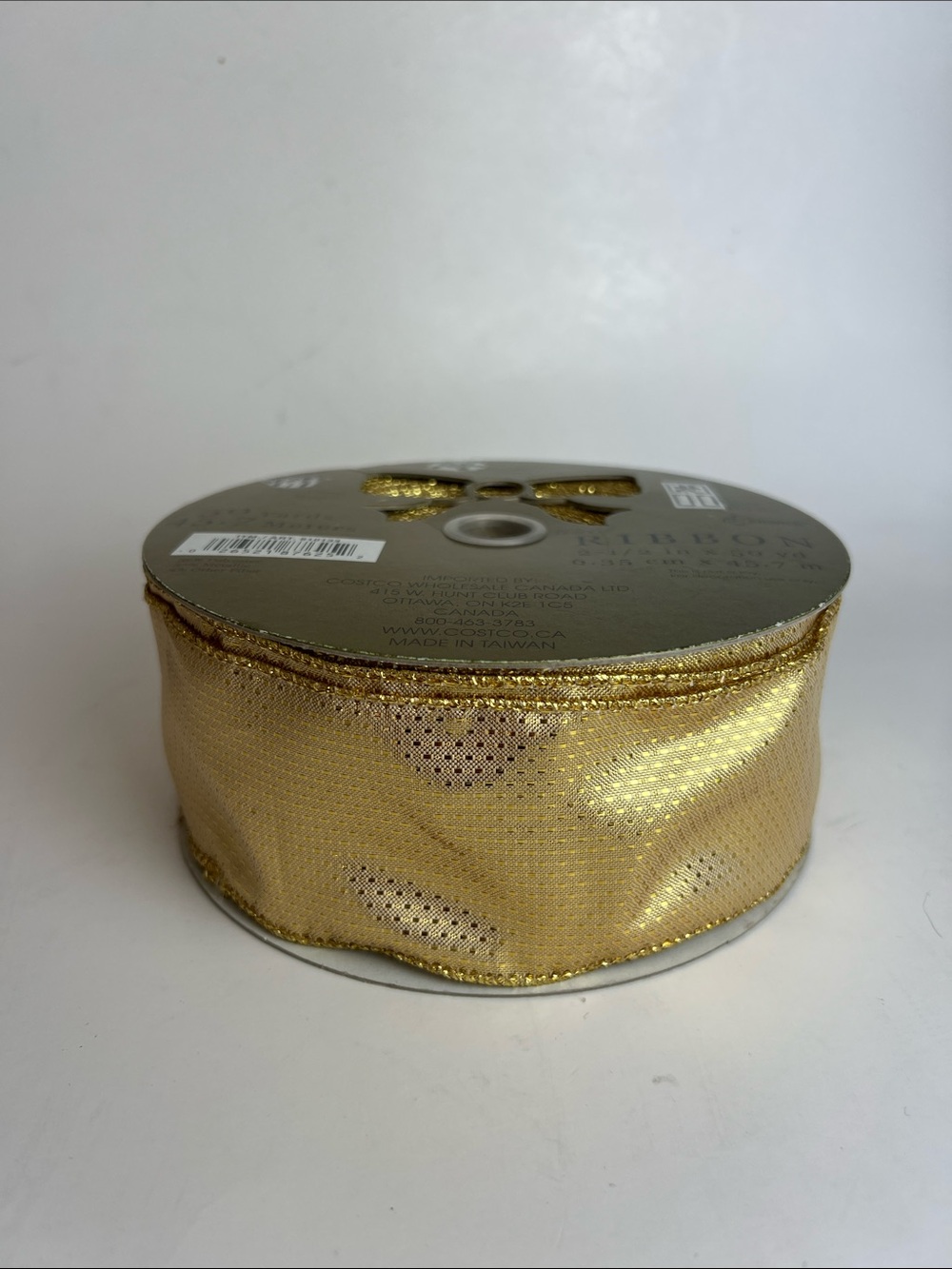 Gold Metallic Ribbon - Ruban - Picture 3 of 4